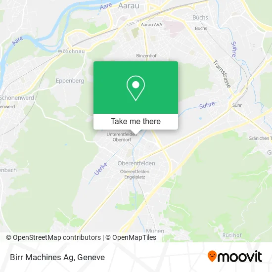 Birr Machines Ag map