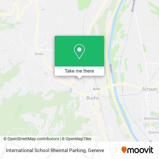 International School Rheintal Parking plan