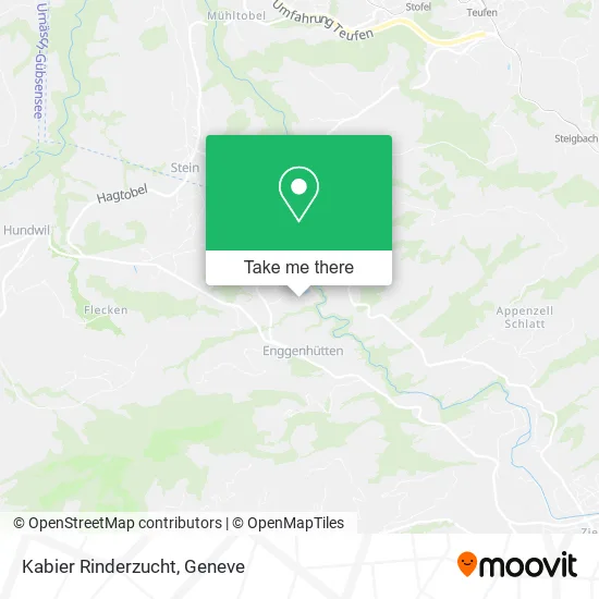 Kabier Rinderzucht map