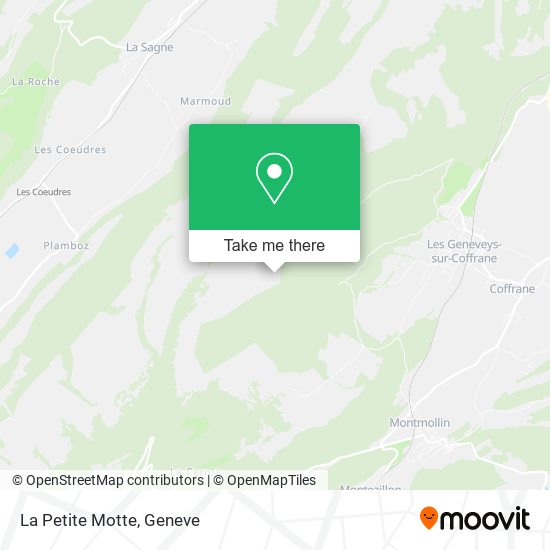 La Petite Motte map