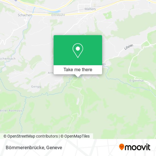 Bömmerenbrücke map