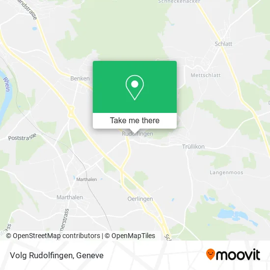 Volg Rudolfingen map