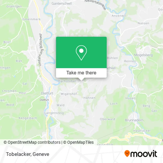 Tobelacker map