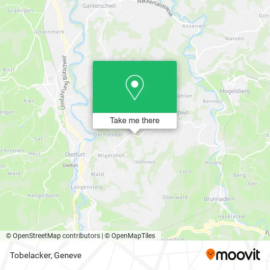 Tobelacker map