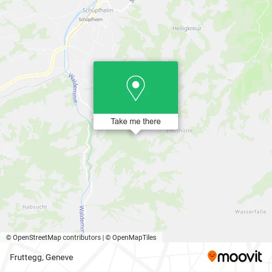 Fruttegg map