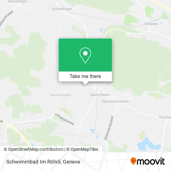 Schwimmbad Im Röhrli map