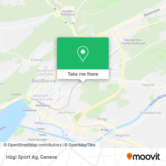 Hügi Sport Ag map
