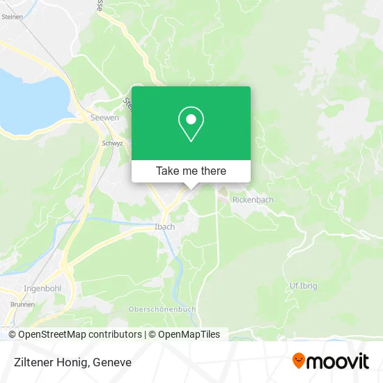 Ziltener Honig map