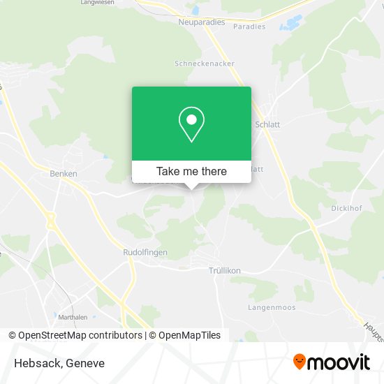Hebsack map
