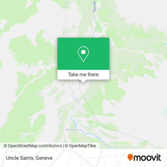 Uncle Sam's map