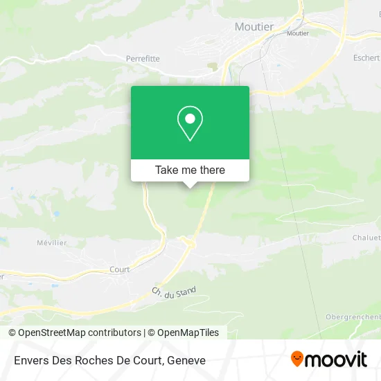 Envers Des Roches De Court map