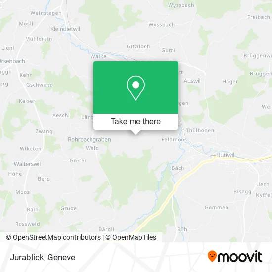 Jurablick map