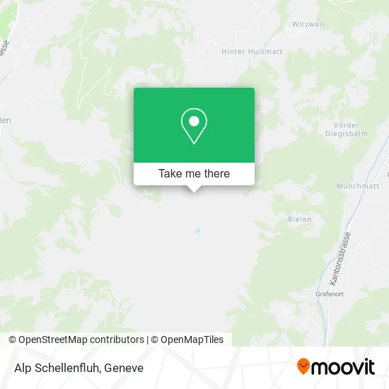 Alp Schellenfluh map