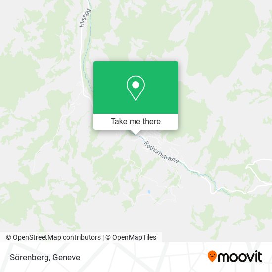 Sörenberg map