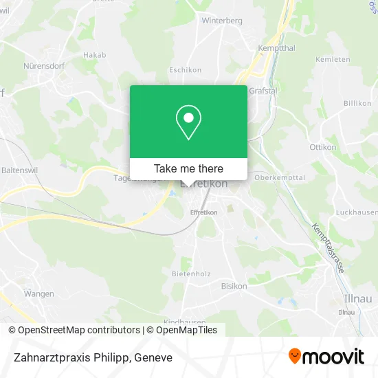 Zahnarztpraxis Philipp map
