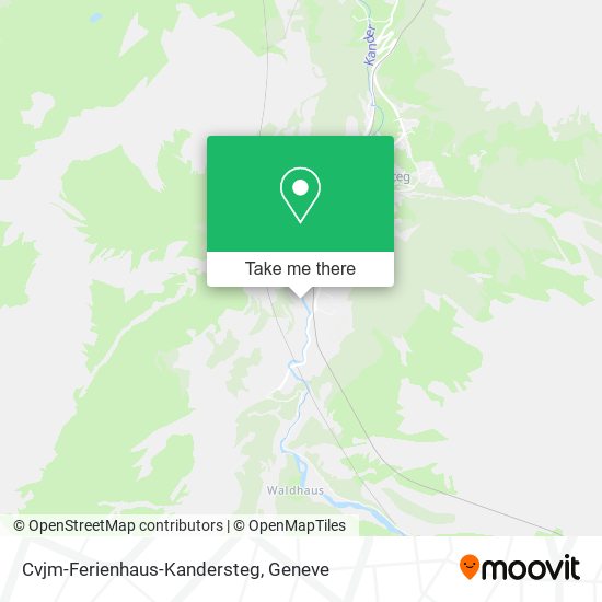 Cvjm-Ferienhaus-Kandersteg map