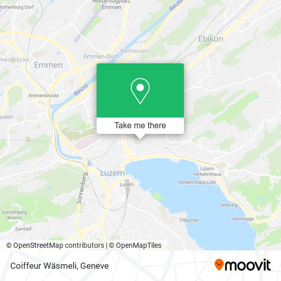 Coiffeur Wäsmeli map