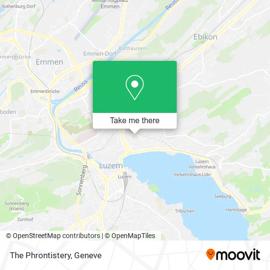 The Phrontistery map