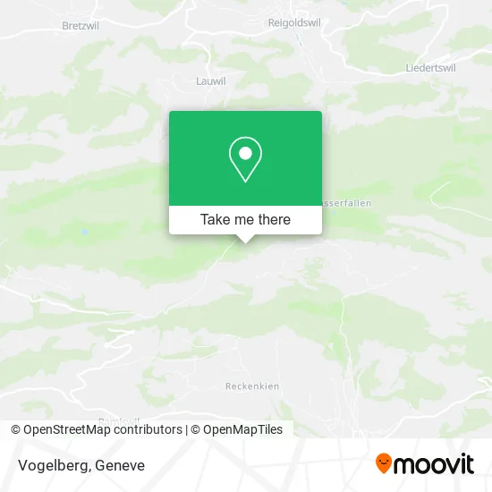 Vogelberg map