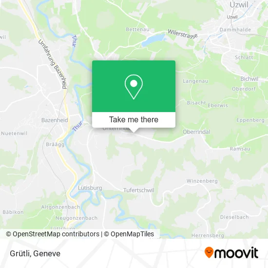 Grütli map
