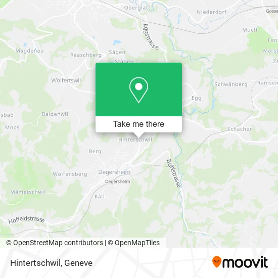 Hintertschwil map