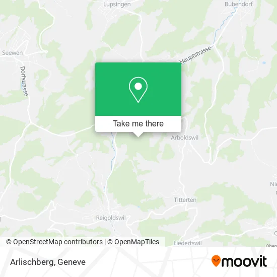 Arlischberg map