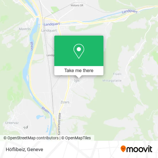 Höflibeiz map