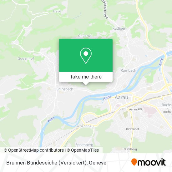 Brunnen Bundeseiche (Versickert) map