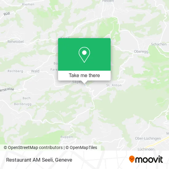 Restaurant AM Seeli map