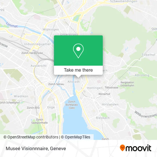 Museé Visionnnaire map