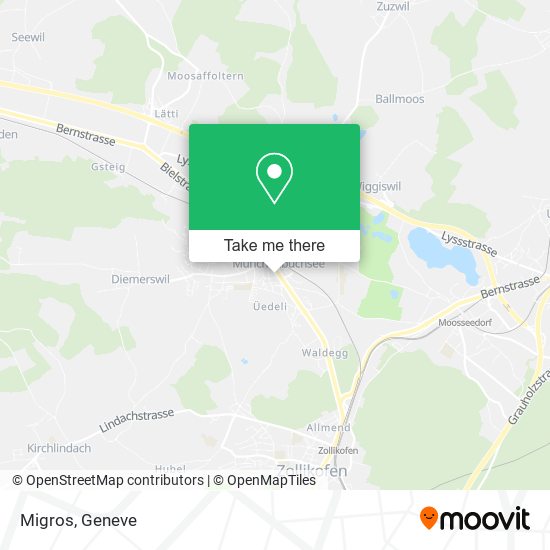 Migros map