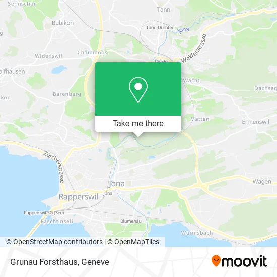 Grunau Forsthaus map