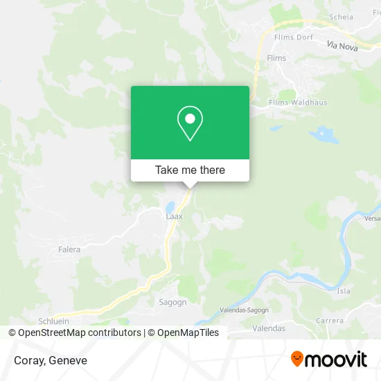 Coray map