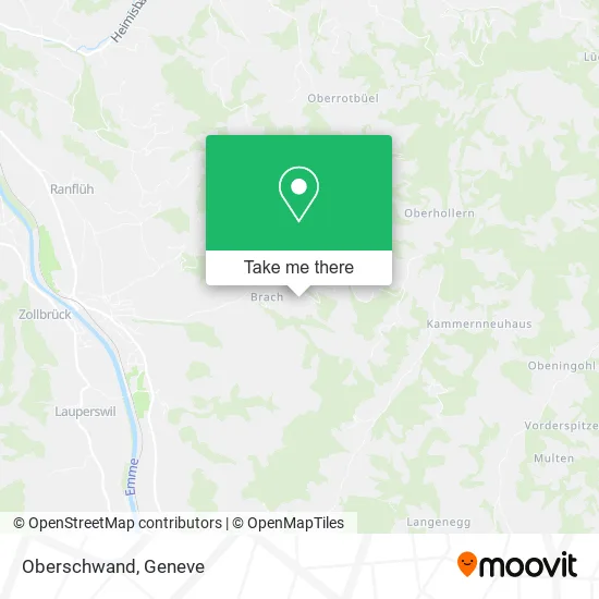 Oberschwand map