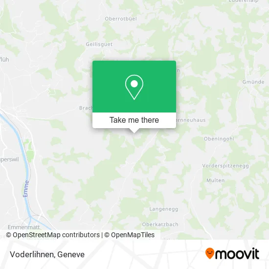Voderlihnen map