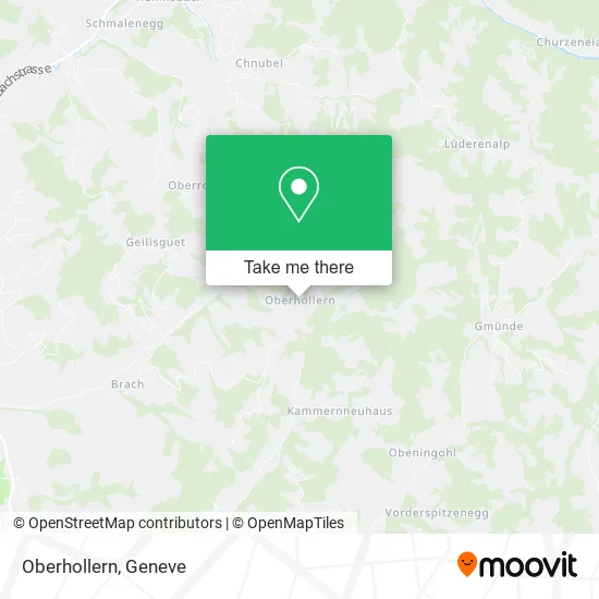 Oberhollern map