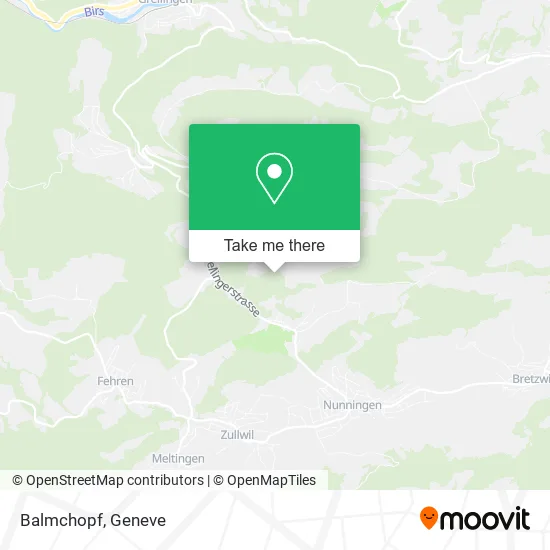Balmchopf map