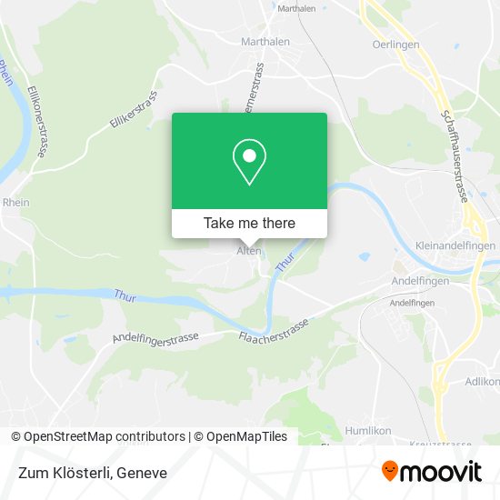 Zum Klösterli map