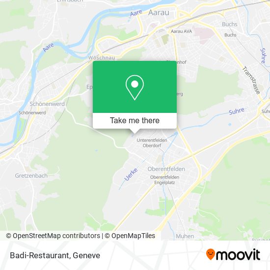 Badi-Restaurant map