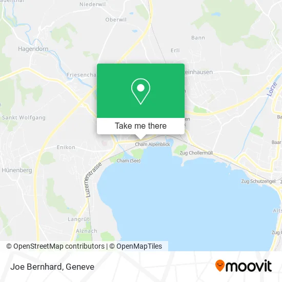 Joe Bernhard map