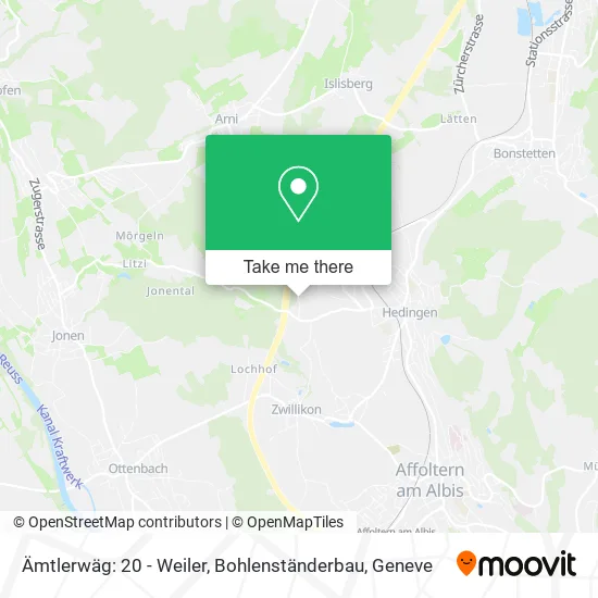 Ämtlerwäg: 20 - Weiler, Bohlenständerbau map