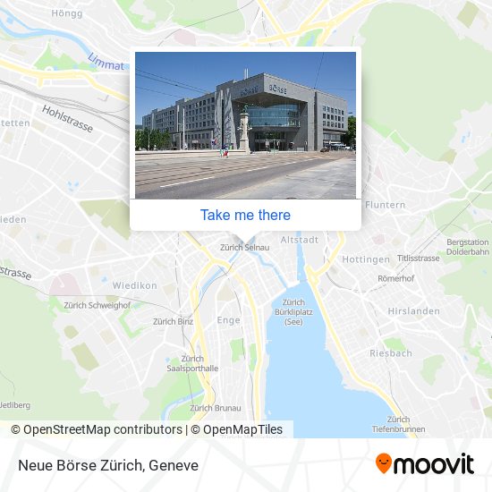 Neue Börse Zürich plan