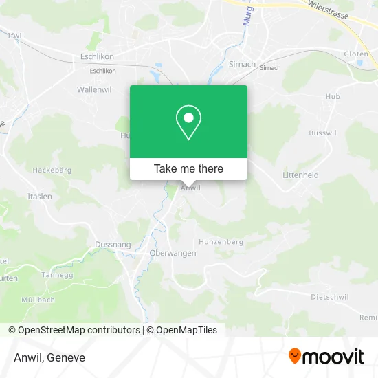 Anwil map