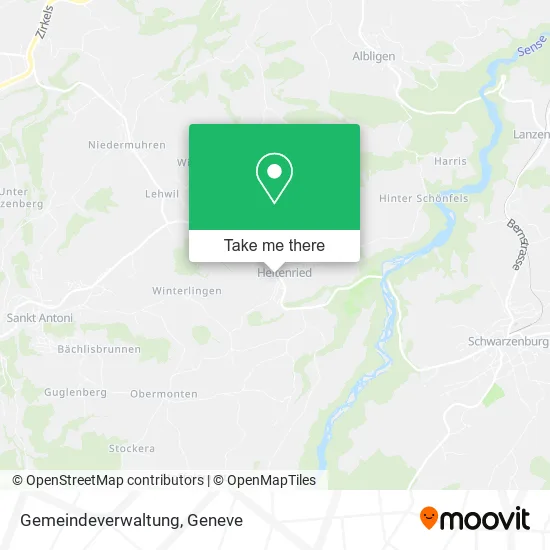 Gemeindeverwaltung map