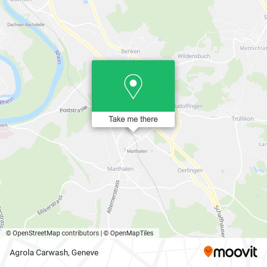 Agrola Carwash map