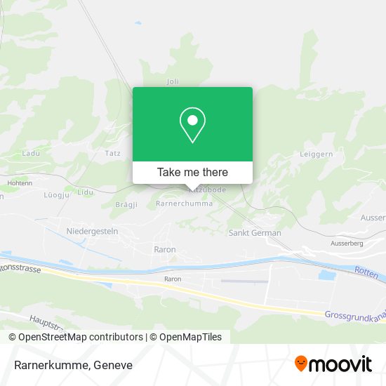 Rarnerkumme map