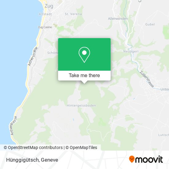Hünggigütsch map