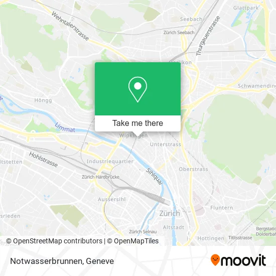 Notwasserbrunnen map