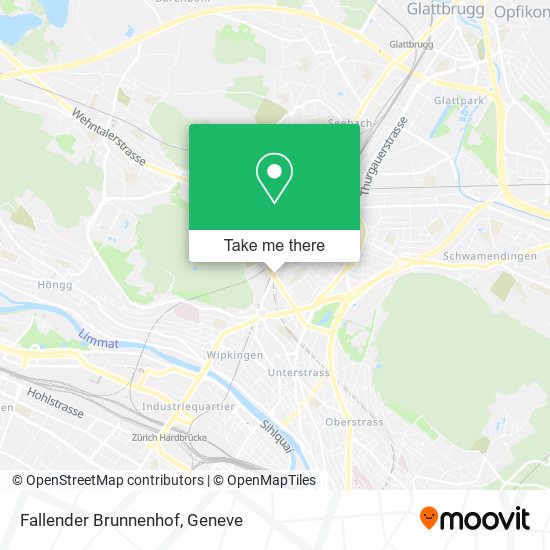 Fallender Brunnenhof map