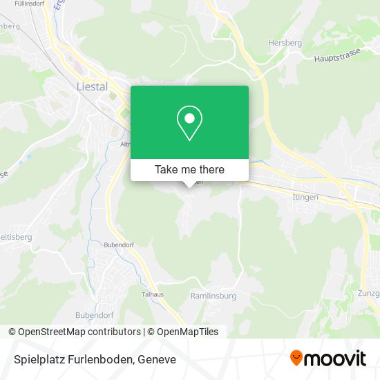 Spielplatz Furlenboden map